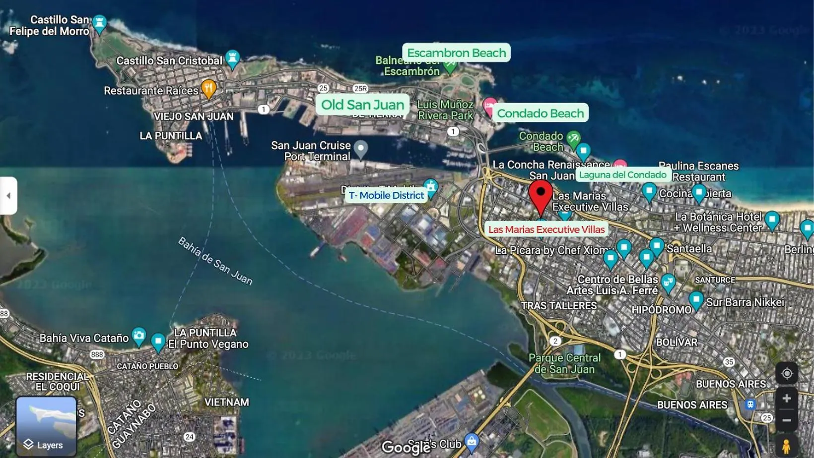 Hidden Gem In Miramar- Power Generator- Parking Apartment San Juan